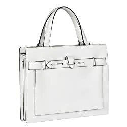 Salvatore Ferragamo Leather Accordion Satchel