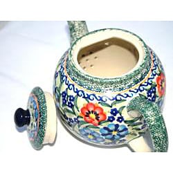 Z.C. Boleslawiec 40-ounce Classic Stoneware Teapot (Poland)