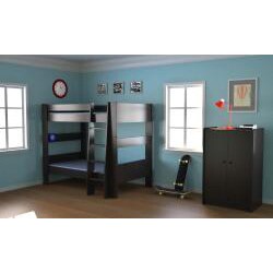 Popsicle Espresso Twin-over-Twin Bunk Bed