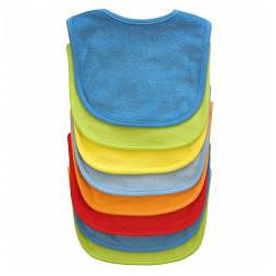 Neat Solutions Multi-color Terry Feeder Bibs (Pack of 8)