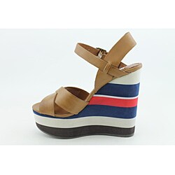 Steve Madden Women's Waaves Brown Sandals