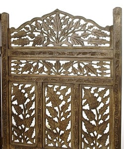 Flower Jali 4-panel Screen (India)