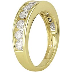 Miadora 14k Gold 1ct TDW Diamond Anniversary Band (H-I, I2-I3)