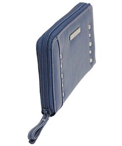 Kenneth Cole Leather Zipper Clutch Wallet