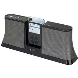 Black iPod Speaker System with Remote iLive (Refurb)