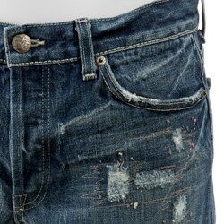 Emerald Rice Men's Low Waist Straight Leg Jeans