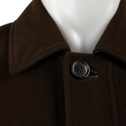 Cole Haan Men's Wool/ Cashmere Blend 4-button Coat