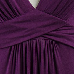 Curtsey Women's Empire V-neck Dress