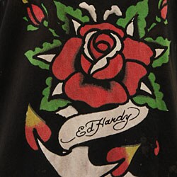 Ed Hardy Men's Eagle Anchor Shirt