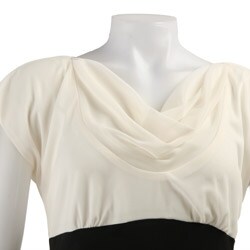 Tiana B. Women's Cowl-neck Jersey Dress