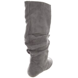 Misbehave by Adi Women's Faux Suede Flat Boots