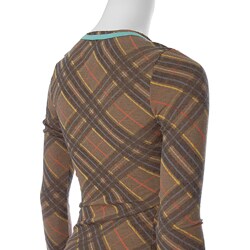 Scrapbook Long-sleeve Waffle Knit Top