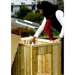 PhatTommy Western Red Cedar Mini Mansion Dog House