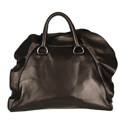 Prada Dark Brown Nappa Satchel