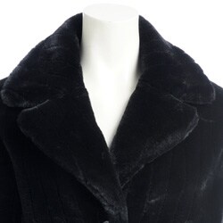 Regent Women's 'Grooved' Faux Mink Jacket