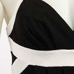 Essentials by A.B.S Women's Banded Empire Waist Dress