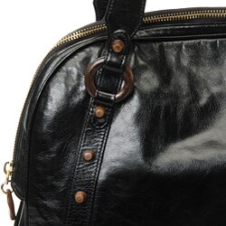 Zina Eva 'Rocker' Italian Leather Tote