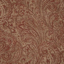 Oval-tip Burnt Paisley Arm Chair