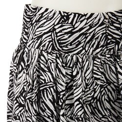 FINAL SALE Picnic by C.P.W. Women's Black/ White Skirt