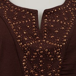 FINAL SALE RXB Women's Studded Tunic-style Tank Top