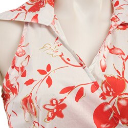 FINAL SALE Renee C. Women's Cotton Collared Dress