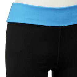 Calvin Klein Performance Rolled Waistband Yoga Pants