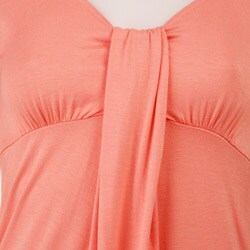 FINAL SALE Tammy Mars Women's 3/4-sleeve Waterfall Top