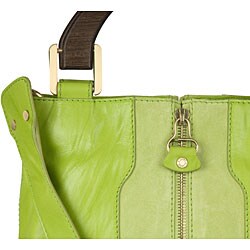 Jimmy Choo Women's 'Maia' Green Calf Hobo Bag