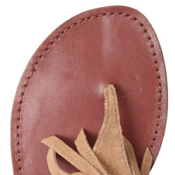 Steve Madden Women's 'Studdlyy' Fringe Flat Sandals