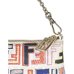 Fendi Zucca Vitello Pouchette Bag
