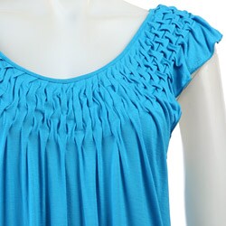 Fever Women's Textured Neckline Dress