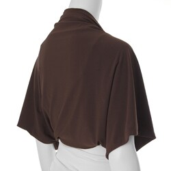 Adi Designs S Max Collection Women's Stretch Knit Shrug