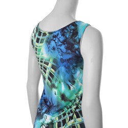 Adi Designs S Max Women's Pleated Front Sleeveless Top