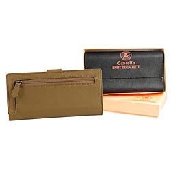 Romano Snap Checkbook Clutch