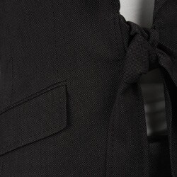 Anne Klein Tie-front Pin Dot Pant Suit