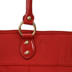 Butler Bag Nylon and Patent PVC Tote