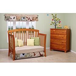 DaVinci Rivington 4-in-1 Crib with Toddler Rail in Oak