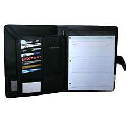 PlanAhead Black Professional Business Project Manager Padfolio