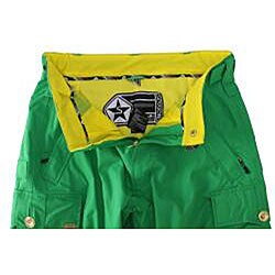 Sessions Women's 'Flight' Turf Green Cargo Snowboard Pants