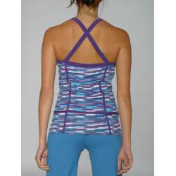 Pure Lime Women's Striped Retro Cami Top