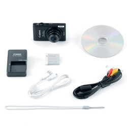 Canon PowerShot ELPH 300HS 12.1 MP Black Digital Camera