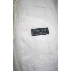Ferrecci Boy's White Two-piece Suit