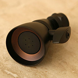 Double-handle Oil Rubbed Bronze Bath Tub and Shower Head Set