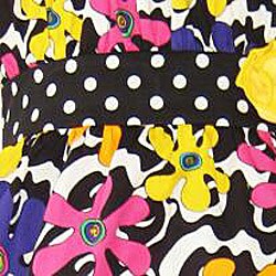 AnnLoren Girls Funky Floral 2-piece Outfit