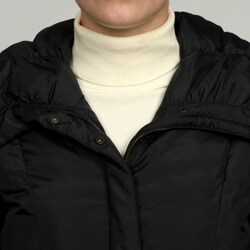 Cole Haan Women's 3/4-length Pillow Collar Coat FINAL SALE