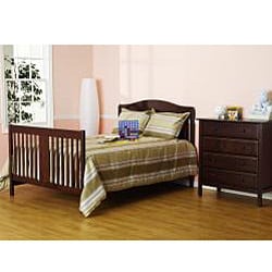 DaVinci Richmond 4-in-1 Crib with Toddler Rail in Espresso
