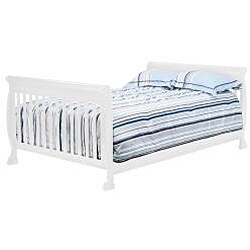 DaVinci Jacob 4-in-1 Crib with Toddler Rail in White