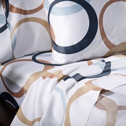 Infinity 100 Cotton Sateen 300 Thread Count Queen Sheet Set