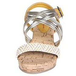Refresh by Beston Women's 'CUTIE-01 K' Wedge Sandals