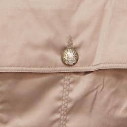 Jou Jou Juniors' Taupe Belted Trench Jacket